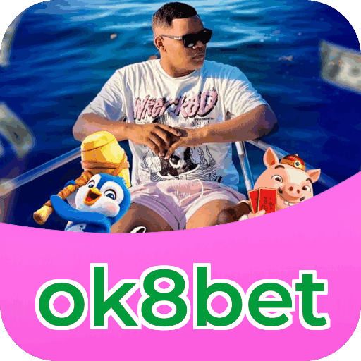 Interface do aplicativo ok8bet mostrando jogos disponíveis no iOS e Android